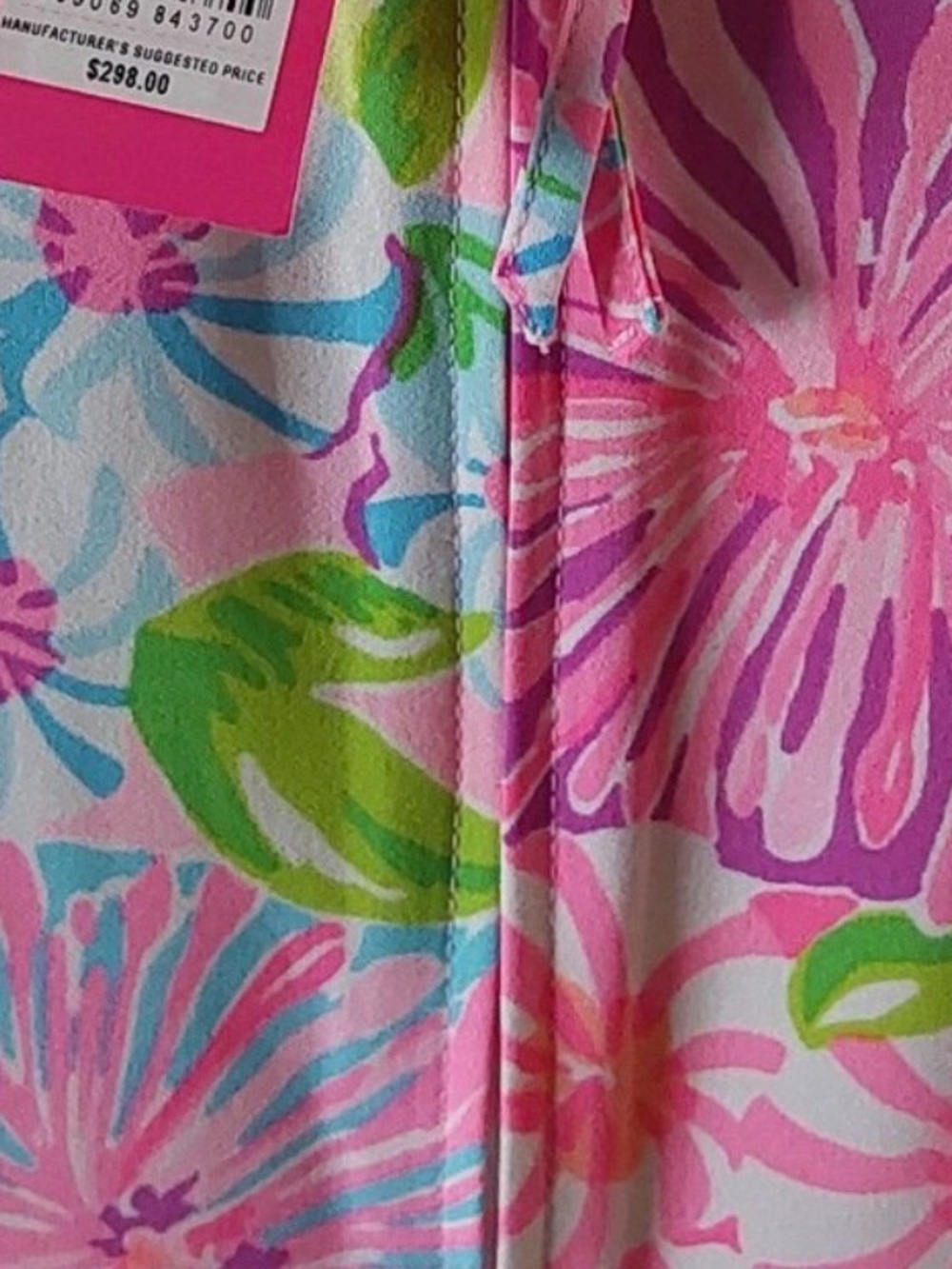 Lilly Pulitzer Kimberle Stretch Dress in Take it from your Mumsie size 12 NWT - Picture 5 of 9